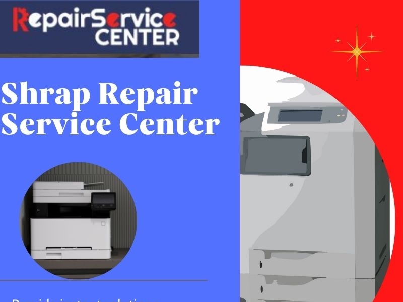 Sharp Repair Service Center by Monika on Dribbble