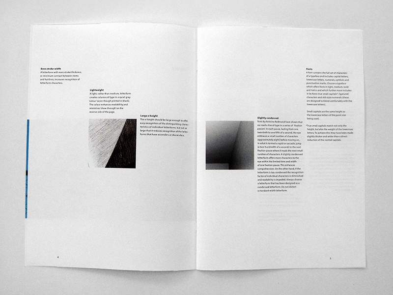 Legibility Readability And Clarity In Continuous Text Booklet by Louis ...