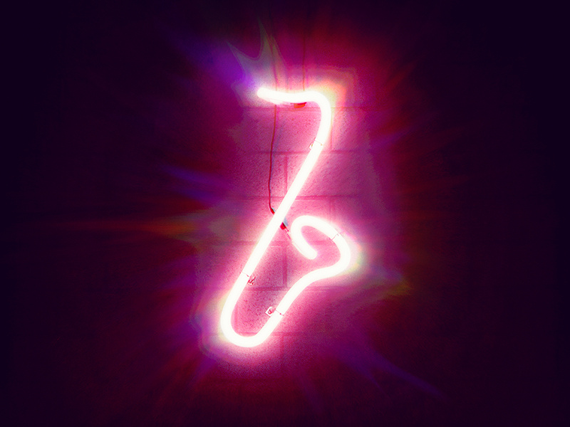 Lambert McGaughy - Anomaly fallout light fluorescent music electronic saxophone digital art anomaly