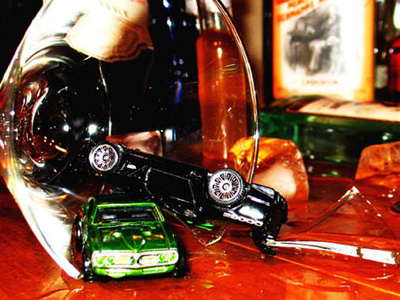 Drunk Driving alcohol cars digital photograph