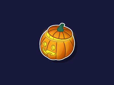 Pumpkin Halloween game assets halloween icon icon design illustration pumpkin vector illustration