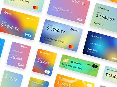 Credit Card UI Kit for Figma by Rupa Design Works on Dribbble