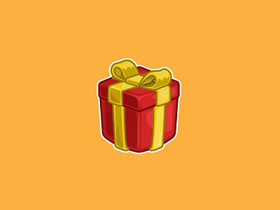 Gift for you art design icon illustration ui vector