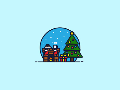 Merry Christmas christmas christmas tree flatdesign icon icon design icon designs iconography illustration logo merrychristmas vector vector illustration