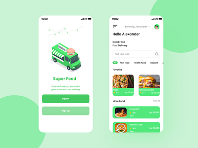 Super Food - Food Delivery App