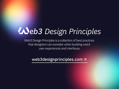 Web3 Design Principles