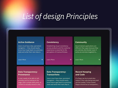 List of Web3 Design Principles blockchain design ui web3 web3 design web3 design patterns web3 design trendrs web3 trends