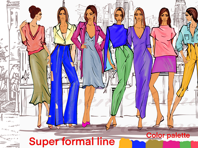 Fashion Illustrations adobe adobe illustrator branding design fashion illustration fashiondesign handillustration illustration