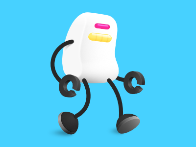 Roboto Posse Unit android character design robot