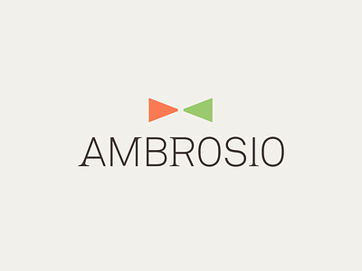 Ambrosio app logo app branding logo