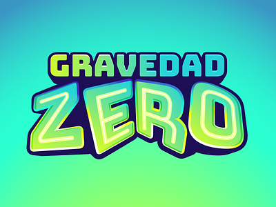 Gravedad Zero affinity affinity designer branding lettering logo