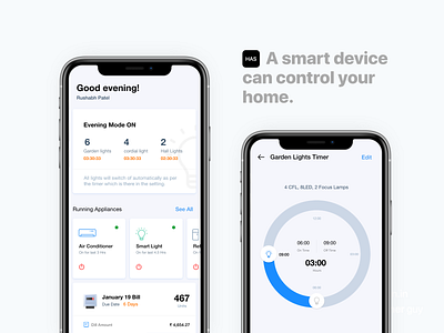 home automation uiux design