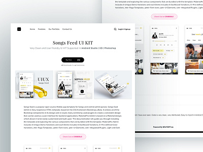 WSDesign UIKIT Detail Page - Redesign