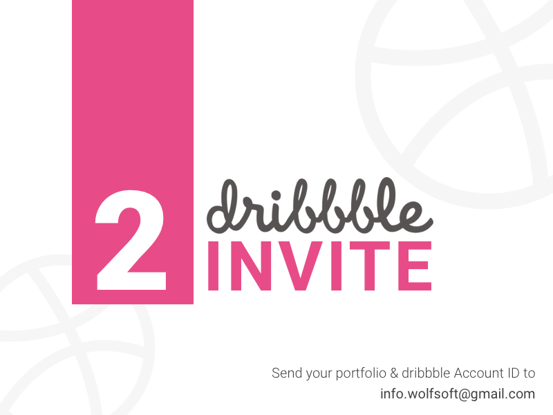 2 Dribbble invites wsdesign dribbble invites invite design invite2 dribbble invite dribbble debut dribbble invite giveaway