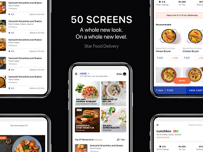 Download Food Delivery App UI KIT app template design download download mock ups download psd ecommerce food app food delivery food delivery app illustration ui8 uikit uiux