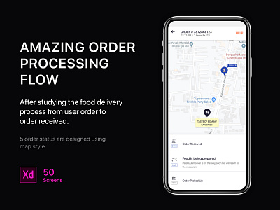 Download Food Delivery App UI KIT