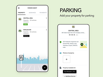 Parking mobile app uiux design android modern ui parking parking app ui uiux