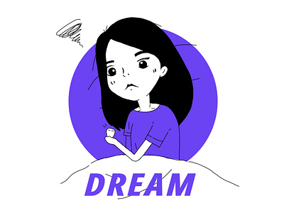 tooth dream bad dream illustraion nightmare protrait style tooth weekendpractice