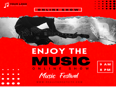 Music Banner Design adobephotoshop banner banner design branding business banner design digital marketing graphic design logo marketing music music banner musiclogo