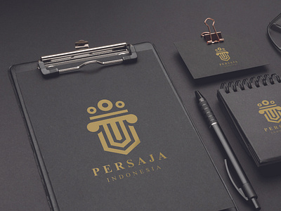 Persaja Indonesia Logo mockup branding graphic design logo