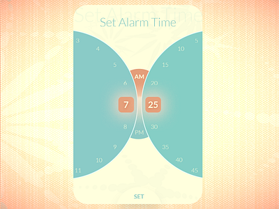 Alarm-App-UI alarm alarm app alarm ui app design clock clock app clock ui inspiration