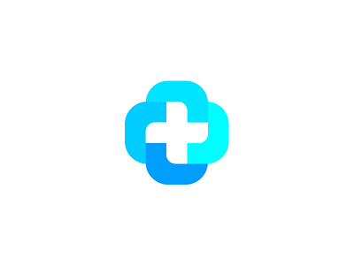 Medical cross identity logo marks medic symbol