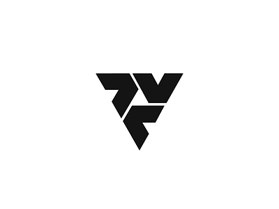 Vortex identity logo mark monogram symbol technology v vortex