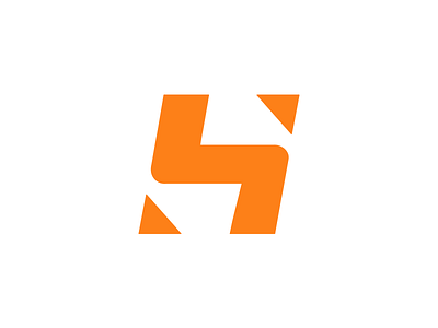 S + H logo brand branding clever design good h idea identity illustration letter logo mark marks monogram negativespace s simple symbol typography vector
