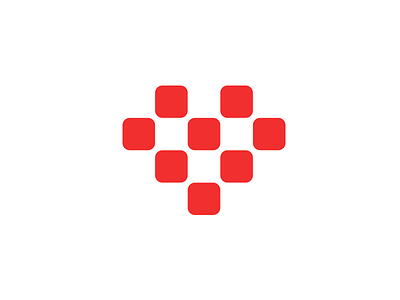 Heart Plus brand branding clever cross design heart idea identity letter logo mark marks med medical monogram negativespace plus simple symbol typography