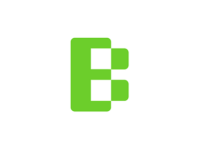 E + B Logo Mark b brand branding clever creative design e e b logo mark icon idea identity letter logo mark marks monogram negativespace simple symbol typography