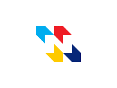 Letter N logo Exploration brand clever design idea identity letter logo mark marks n symbol