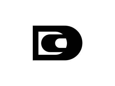 DC brand c clever design idea identity letter logo mark marks monogram symbol