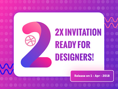 2x Invitation 2x designers graphic invitation invite lucky players