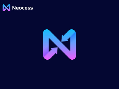 Letter n logo design abstract adobe portfolio ai branding branding identity colorful logo company logo creative logo design graphic design letter logo logo logo design logo idea logomark modern monogram symbol tech vector