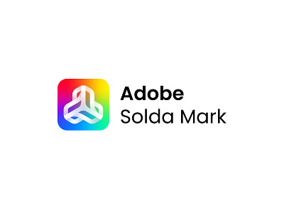 Adobe new logo design a b c d e f g h i j adobe adobe logo branding branding identity creative logo design designer graphic design ivon letter logo logo logo design logo idea logo mark logos modern logo monogram symbol vector