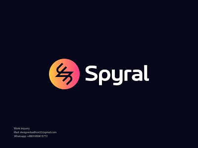 Spyral logo redesign concept a b c d e f g h i j brand design branding branding identity company logo creative logo design graphic design letter logo logo logo design logo designer logo idea logo mark logogram logos modern monogram symbol vector