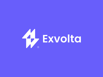Exvolta logo design