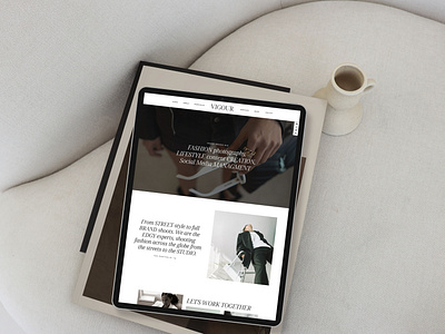 Vigour - Showit Website Template for Photographers