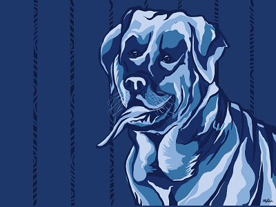 Dog...! animal animal illustration art artwork design digital art digital painting dog dog illustration graphic design illustration art illustrator lab petlove pets showsomelove ui ux vectorart vectorgraphic