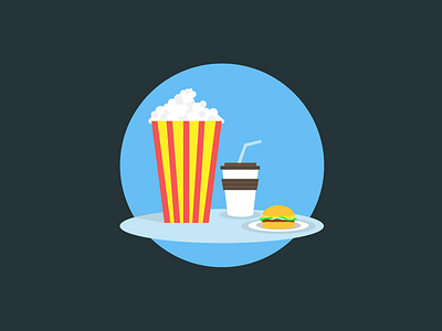 Snack Combo!! design icon illustrations mobile perks snacks trade ui ux
