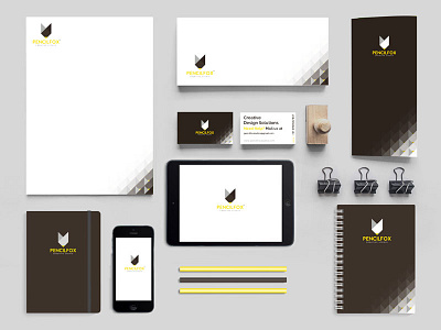 Branding in progress!! branding corporate design identity marketing materials pencilfox studio