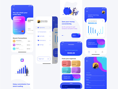 Money Finance App app design figma finance app ui