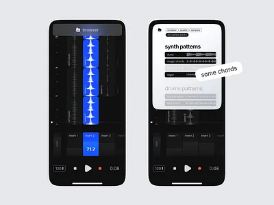 UPPER Studio - first vertical sequencer ableton arcade cubase fl studio gui kontakt music music prodaction native instruments output plugins reason siquencer sound sound design ui