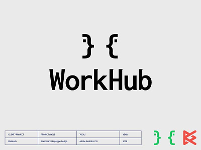 WorkHub code coder logo sygnature