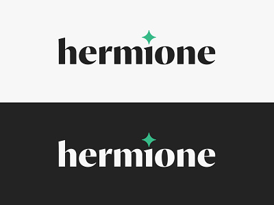 Hermione branding design logo