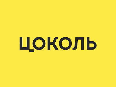 Цоколь branding design logo