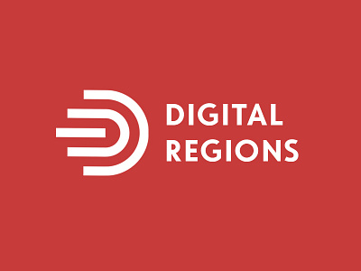 Digital Regions design logo