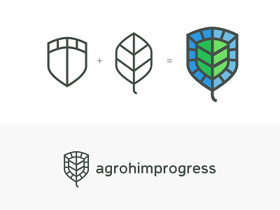 Agrohimprogress branding design logo