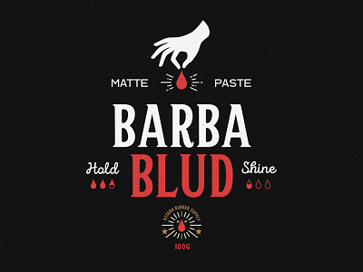 Barba Blud branding design