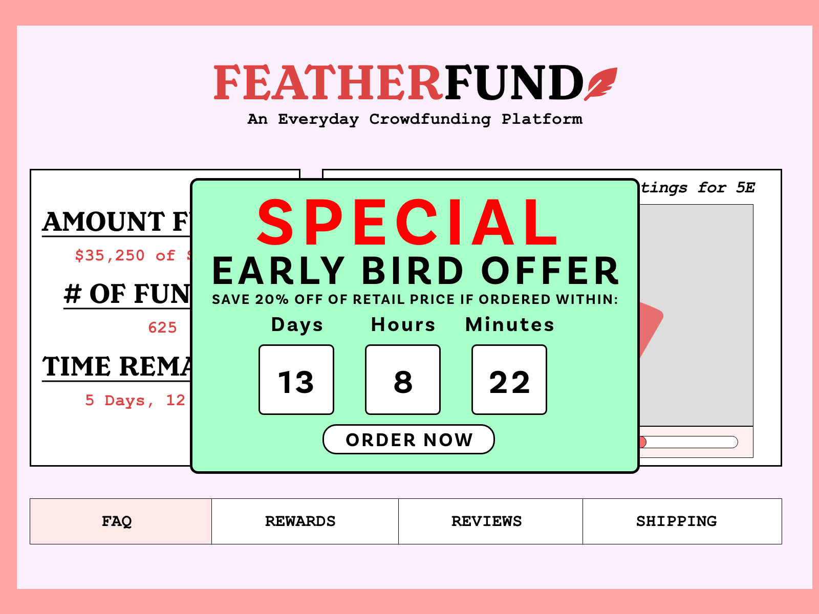 #Daily UI 36 Special Offer by Josh Peterson on Dribbble